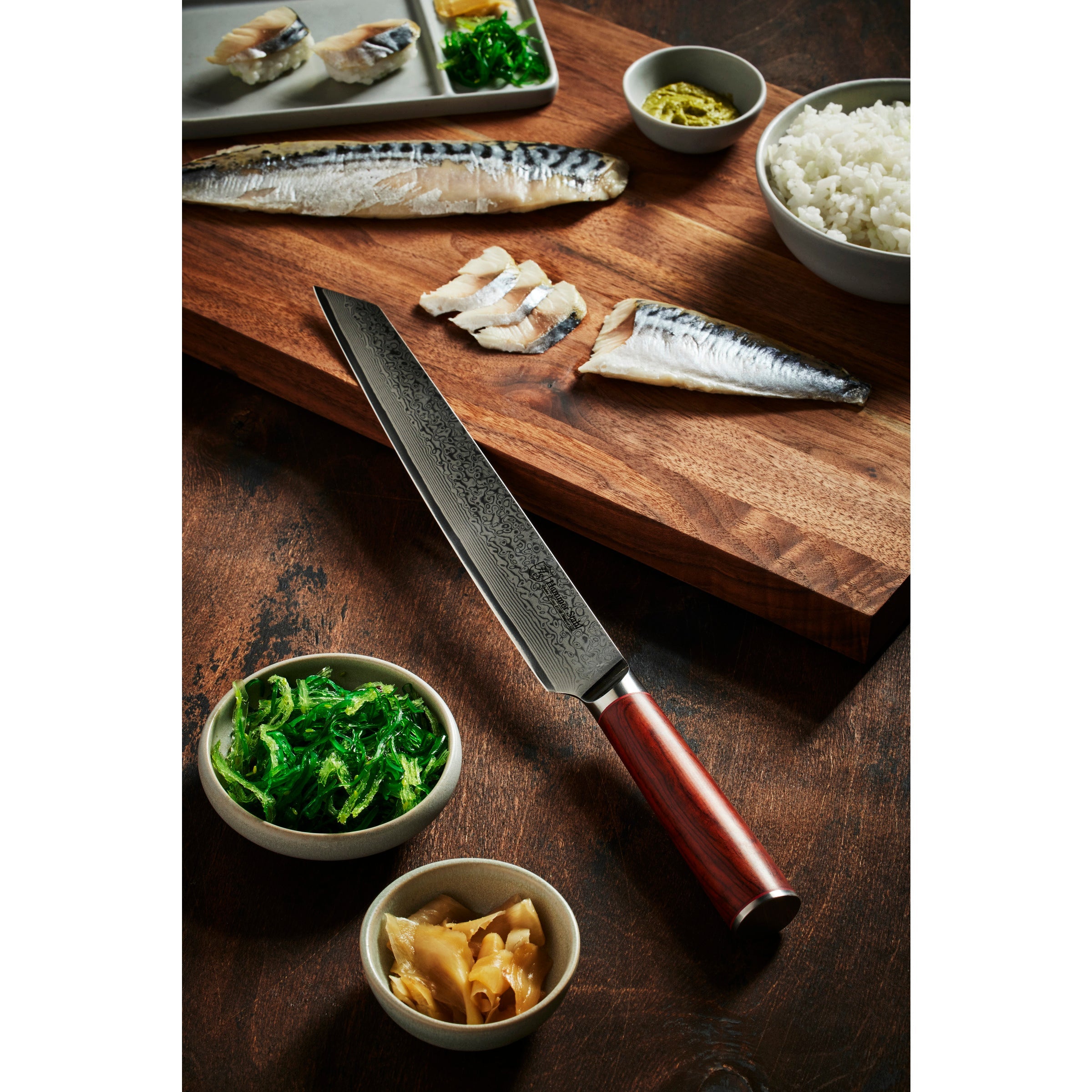Heritage Steel Hammer Stahl 10" Slicer - Damascus Series