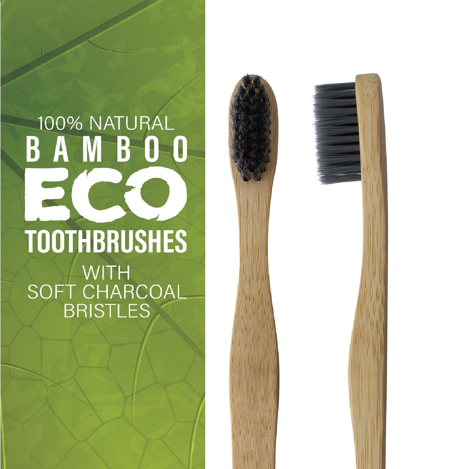 Pursonic 100% Natural Bamboo Toothbrush