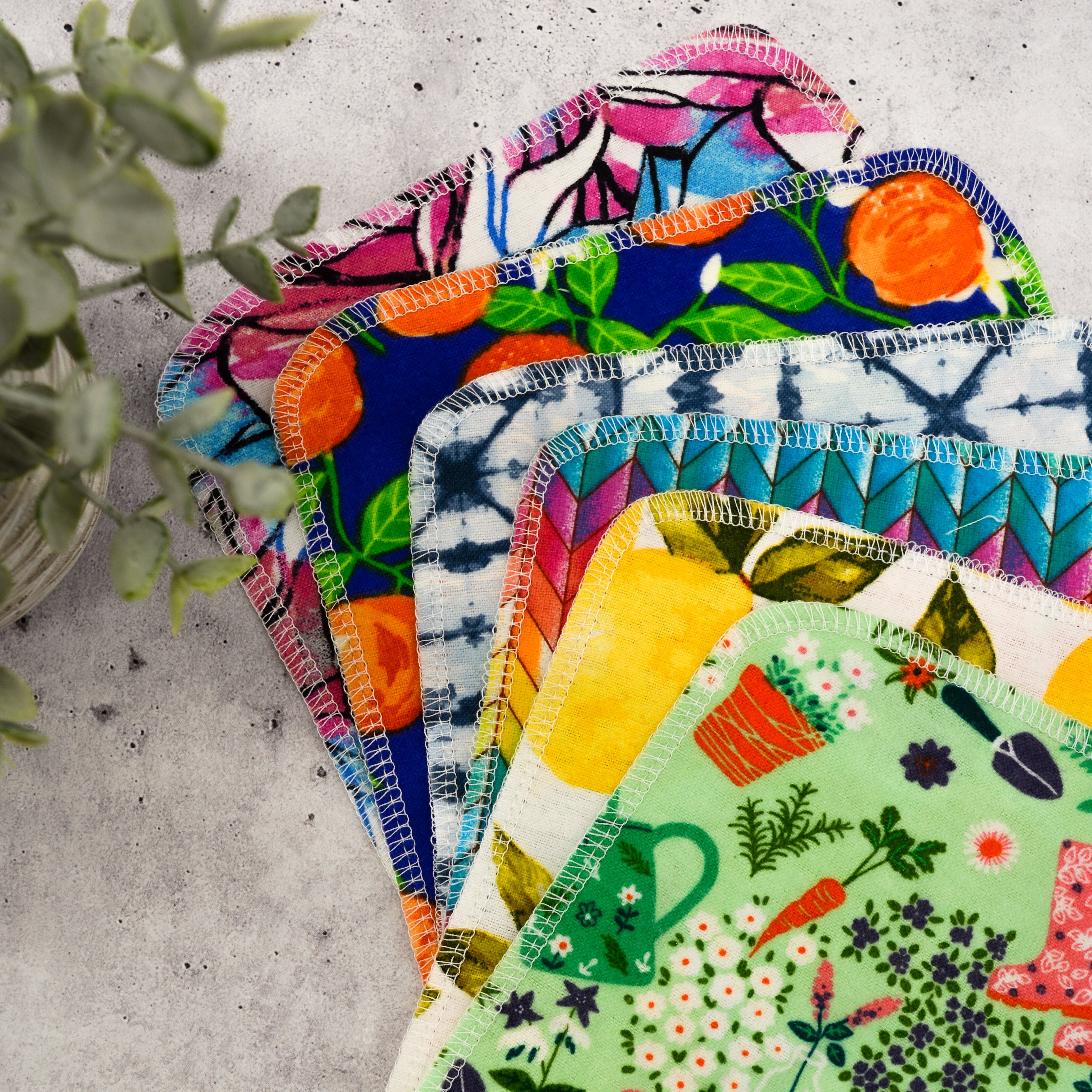 Marley's Monsters Small Cloth Napkins: Specialty Prints 6-Pack