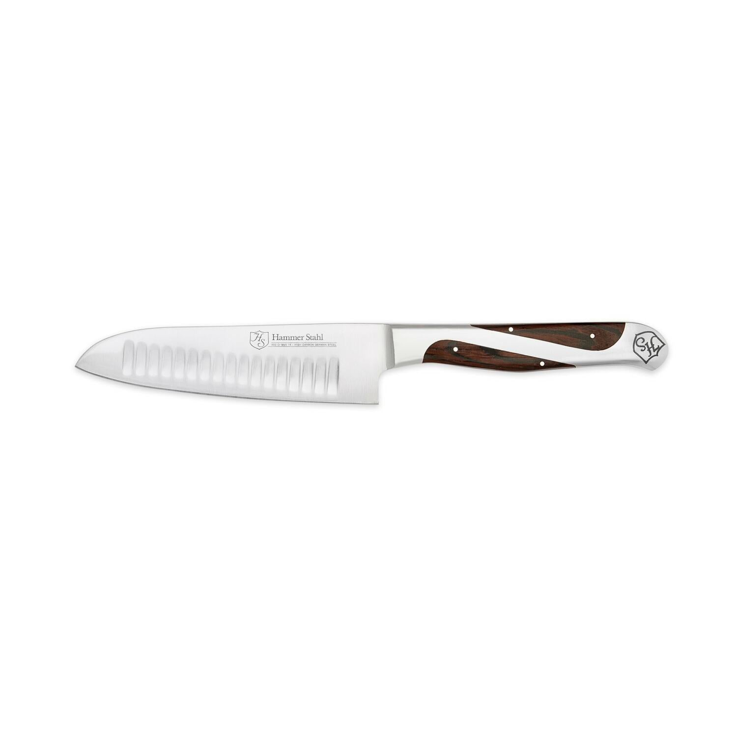 Heritage Steel Hammer Stahl 4.5" Santoku
