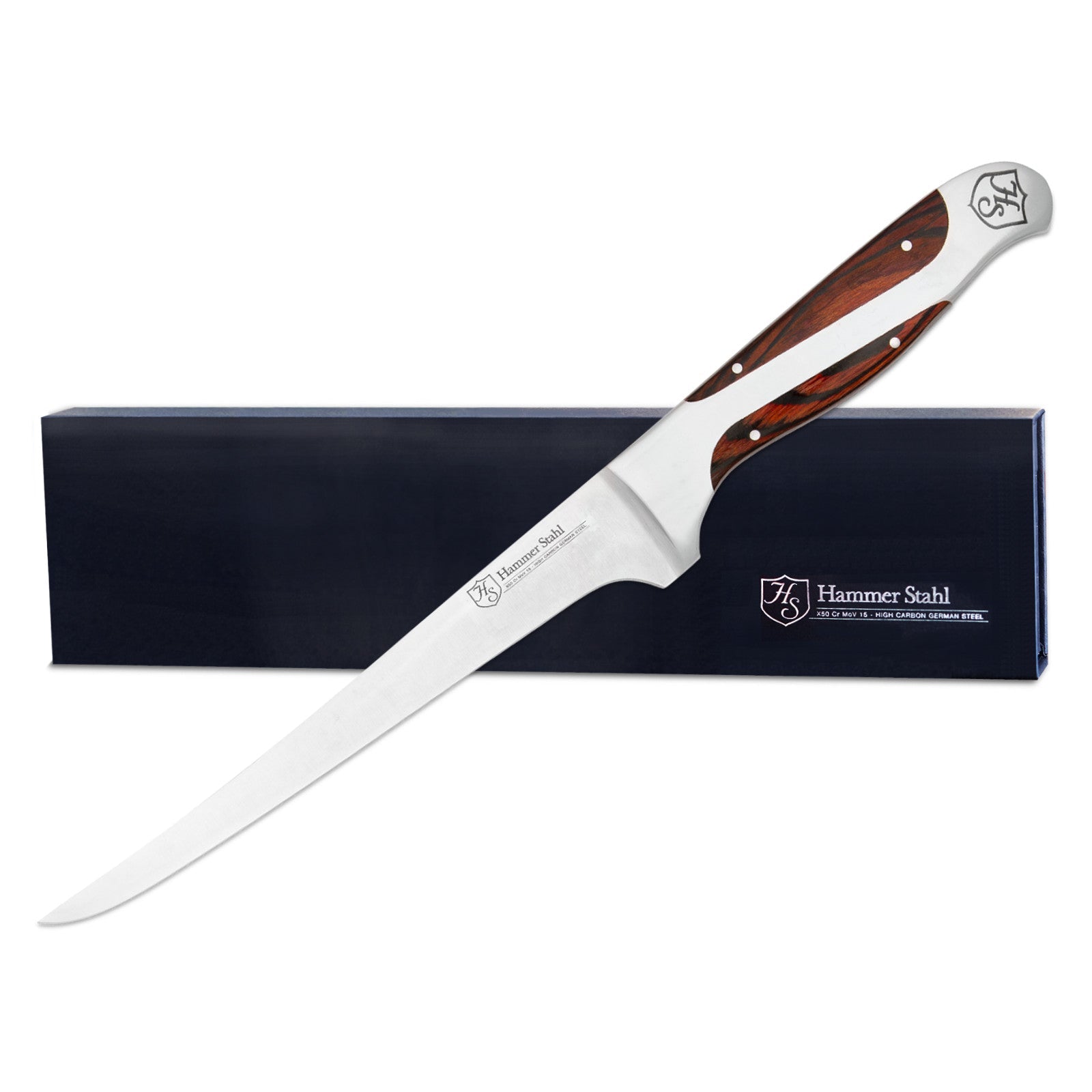 Heritage Steel Hammer Stahl 7" Fillet Knife