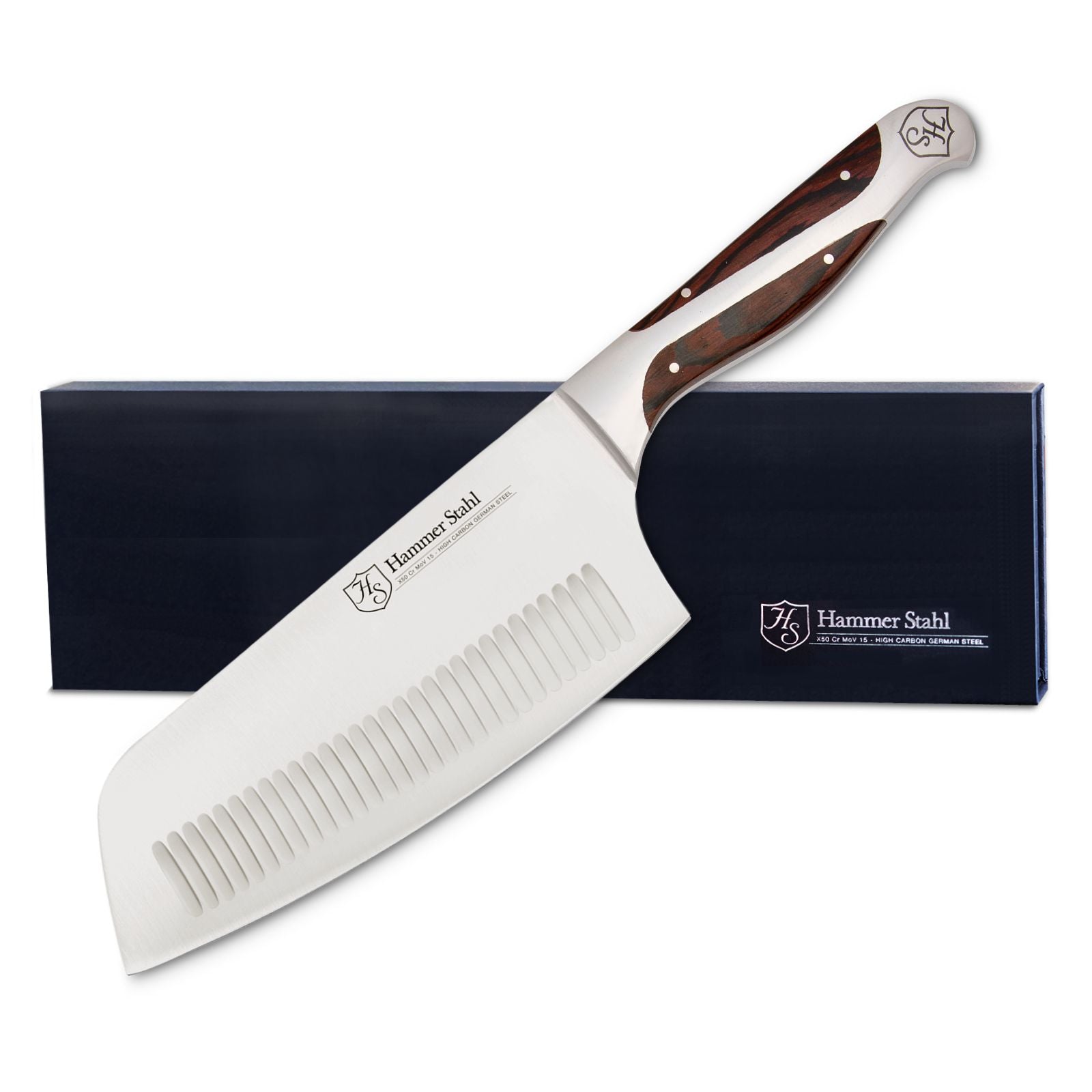 Heritage Steel Hammer Stahl 7" Vegetable Cleaver