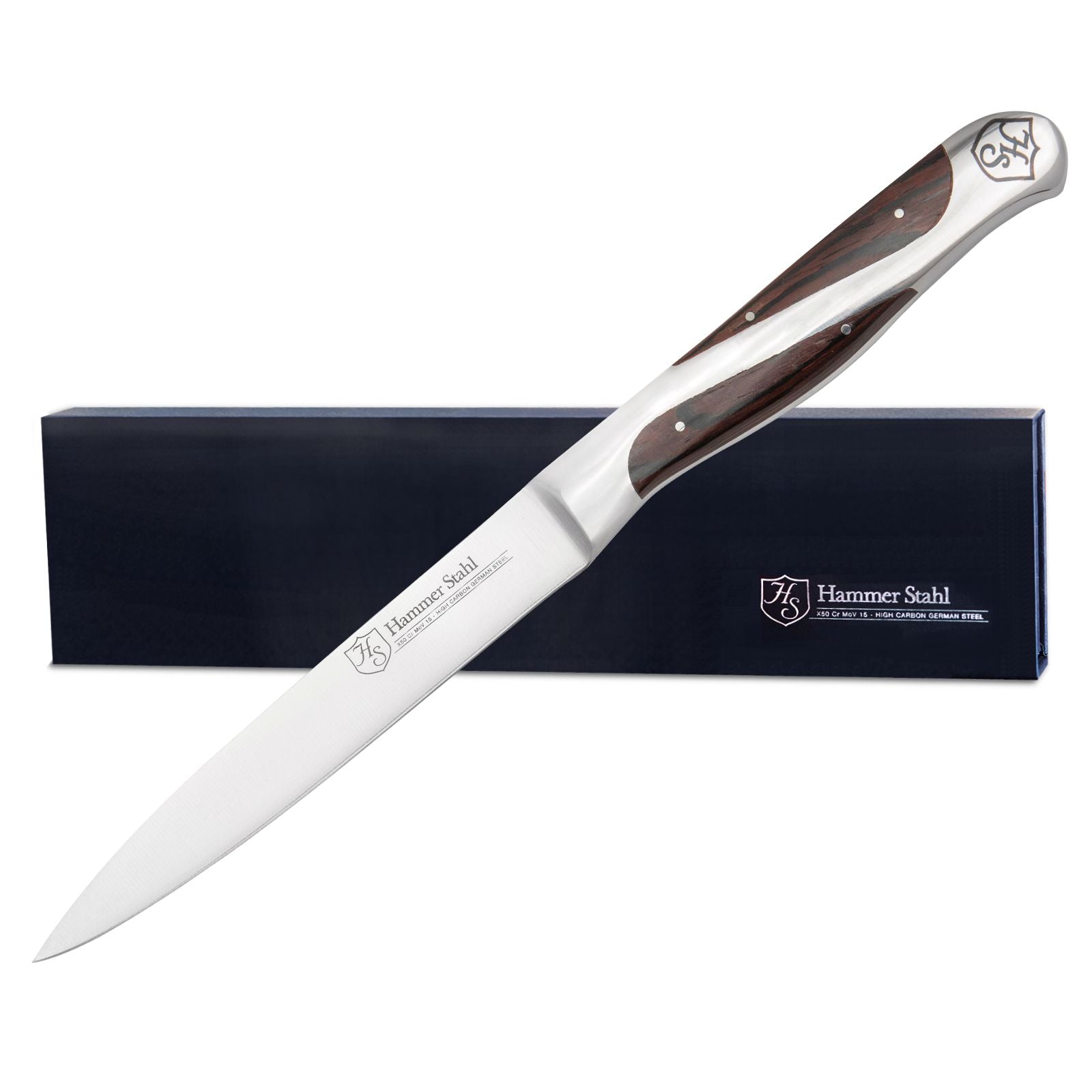 Heritage Steel Hammer Stahl 4.5" Utility Knife