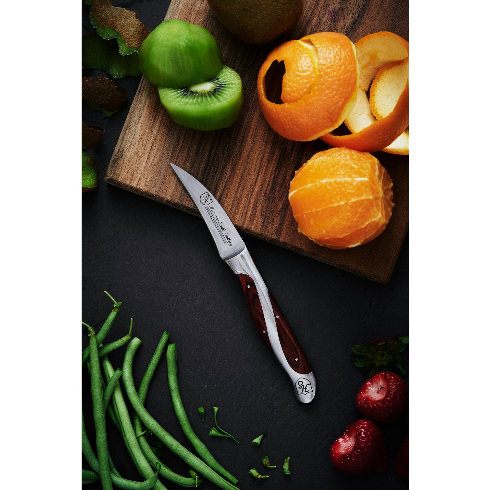 Heritage Steel Hammer Stahl Bird's Beak Paring Knife